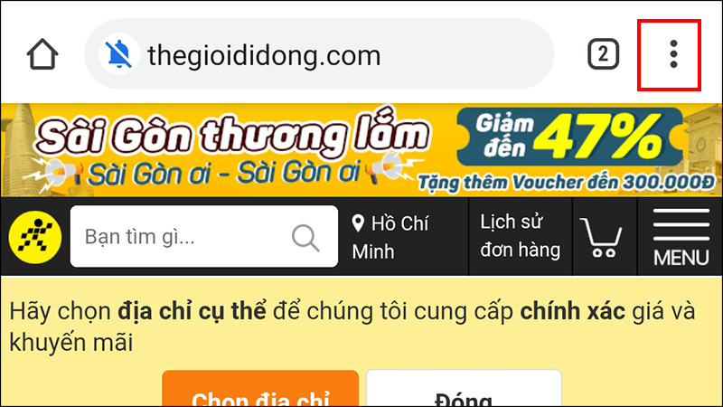 Biểu tượng dấu 3 chấm